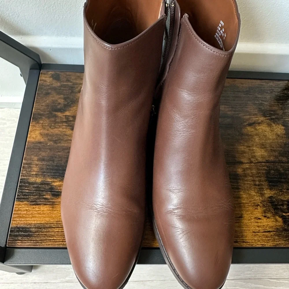 Coach Brown Ankle Boots - Picture 6 of 7
